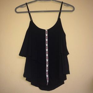 Navy Blue Swing Top